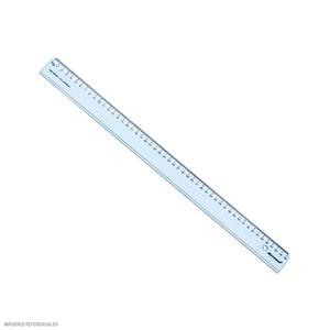 REGLA ARTESCO 50 CM CRISTAL