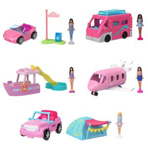 MUĂECA BARBIE MINI BARBIELAND VEHĂCULO SORPRESA SURTIDO