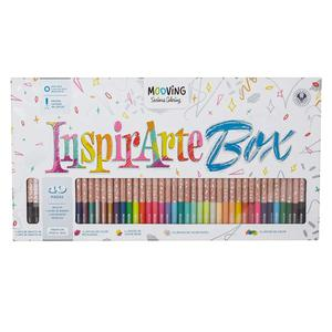 SET DE COLORES LARGOS MOOVING INSPIRARTE BOX X 40 UND