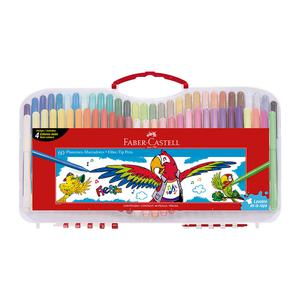 PLUMÓN DELGADO FABER CASTELL FIESTA 45 ESTUCHE RÍGIDO X 60 UND
