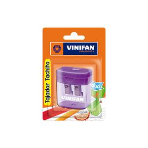 TAJADOR DE PLÁSTICO VINIFAN DOBLE CON DEPÓSITO X 1 UND