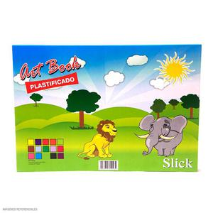 BLOCK CARTULINA PLASTIFICADA DRAGON ART BOOK 20 HOJAS