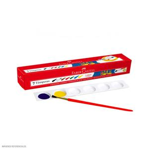 TÉMPERA FABER CASTELL X 7 UND