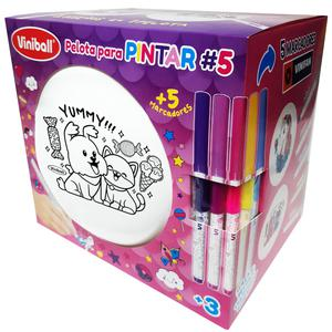 PELOTA VINIBALL PARA PINTAR KAWAII 01