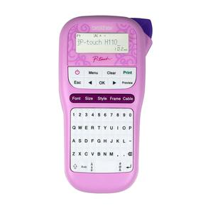 ROTULADORA PORTÁTIL BROTHER PTH110PK ROSADA