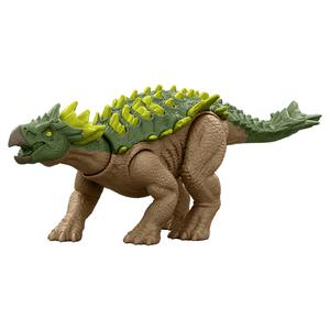FIGURA YUXISAURUS  JURASSIC WORLD REBIRTH MORDIDA DE ATAQUE