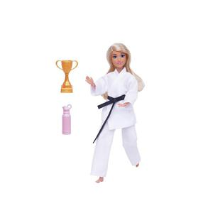SET MUÑECA FASHION ANGIE CON ESTILO DE KARATE Y ACCESORIOS