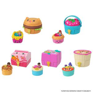 SET COMPACTO POLLY POCKET COMIDA RÁPIDA SURTIDO