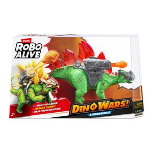 FIGURA DINOSAURIO 5 SURPRISE ESTEGOSAURIO CON LUCES Y SONIDO ROBO ALIVE