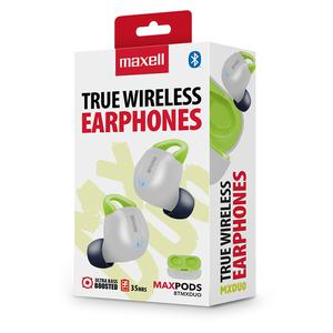 AUDÍFONO BLUETOOTH MAXELL MINIDUO BLANCO