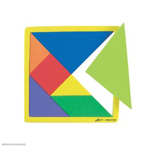 JUEGO DIDÁCTICO ARTI CREATIVO TANGRAM 7 PIEZAS
