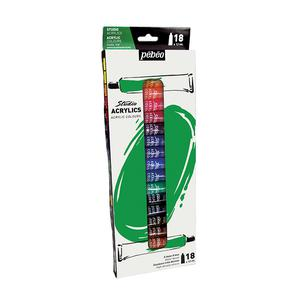 ACRÍLICO PEBEO 12 ML SET X 18 TUBOS