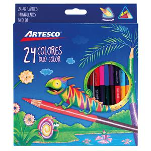 COLOR LARGOS BICOLOR ARTESCO DÚO X 24 UND