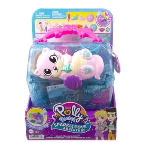 SET POLLY POCKET JUEGO BOLSO DE BAÚL BAHÍA MÁGICA