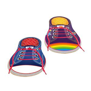 JUEGO DIDĂCTICO EVAFLEX ZAPATO CON PASADOR SURTIDO
