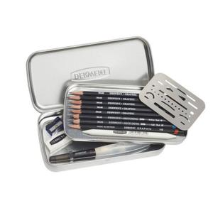 SET SKETCH DERWENT LÁPICES + PLANTILLA X 14 PIEZAS