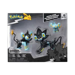 MULTIPACK FIGURAS POKEMON EVOLUCION X3 UND