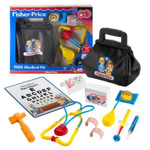 SET KIT MÉDICO PARA NIÑOS FISHER PRICE 80 ANIV