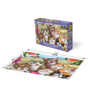 ROMPECABEZAS DE 48 PIEZAS PRIME 3D SELFIE DE GATITO