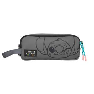 CARTUCHERA JUVENIL DREAMLAND STITCH GRIS