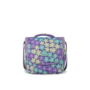 LONCHERA ADRI MEDIANO FLORES MORADAS