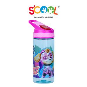 BOTELLA SCOOL PC CON CAÑA 450ML PAW PATROL M