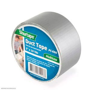 CINTA SHURTAPE DUCT TAPE GRIS 2'' X 10 YD
