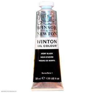ÓLEO TUBO WINSOR & NEWTON NEGRO MARFIL 37 ML