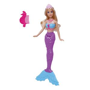 MUÑECA FASHION ANGIE SIRENA ROSADA