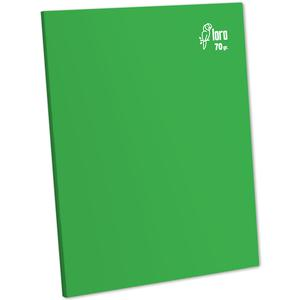 CUADERNO CUADRICULADO DELUXE LORO A4 70 GR VERDE 80 HOJAS