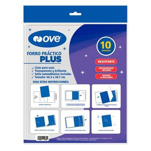 FORRO PRÁCTICO OVE PLUS BOLSA X 10 UND
