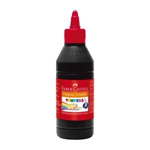 TÉMPERA FABER CASTELL NEGRO 250 ML