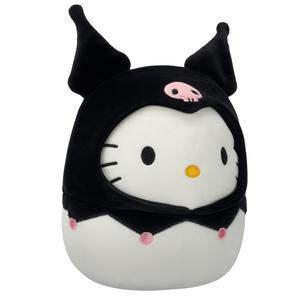 PELUCHE SQUISHMALLOWS HELLO KITTY HOODIE DE KUROMI 20 CM