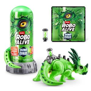 SET DE JUEGO ROBO ALIVE DINO ADN STYRACOSAURUS VERDE