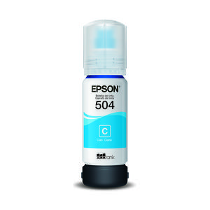 BOTELLA DE TINTA EPSON T504220 L4160/4150 CYAN