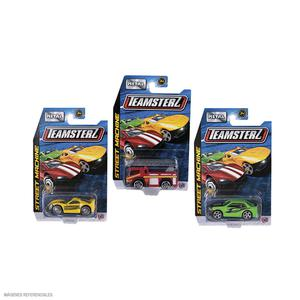 AUTOS DE METAL TEAMSTERZ BLÍSTER X 1 UND SURTIDO