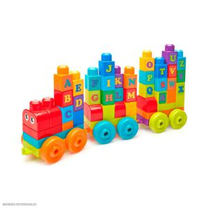 VEHÍCULO MEGABLOCKS ABC TREN MUSICAL