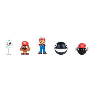 FIGURAS NINTENDO SUPER MARIO ODYSSEY 6CM X 5 UND