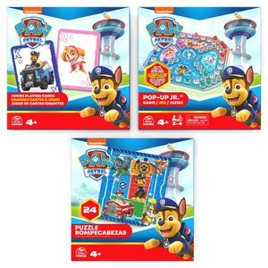 JUEGOS DE MESA PAW PATROL PACK X 3