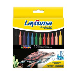 COLOR ACUARELA INFINITO LAYCONSA X 12 UND