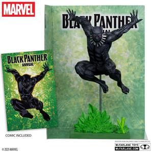 FIGURA BLACK PANTHER MCFARLANE + CÓMIC (BLACK PANTHER ANNUAL #1)