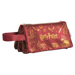 CARTUCHERA MOOVING CUADRUPLE HARRY POTTER