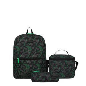 PACK X3 MOCHILA XTREM 6XT GREEN CAMO
