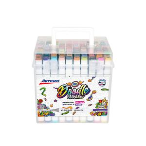 MARCADORES ARTESCO A BASE DE ALCOHOL DOODLE MARKERS X80