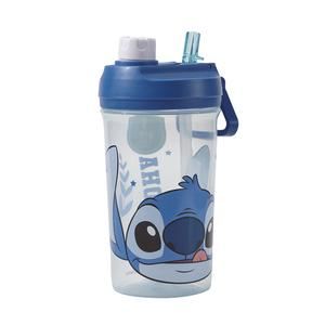 BOTELLA TOMATODO DOBLE LID TITANIO STITCH