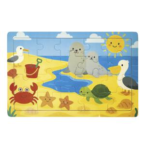 ROMPECABEZAS MADERA OVE PLAYA 20 PIEZAS