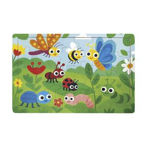 ROMPECABEZAS MADERA OVE INSECTOS 30 PIEZAS