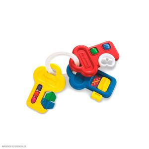 JUGUETE FISHER PRICE BRILLIANT BASICS LLAVERO DE ACTIVIDADES