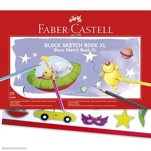BLOCK DE DIBUJO ESPECIAL FABER CASTELL EXTRA SIZE 25 HOJAS