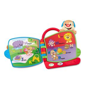 JUGUETE FISHERPRICE RÍE Y APRENDE LIBRO ABC DE PERRITO